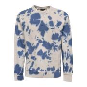 Tie Dye Crew Neck Sweatshirt