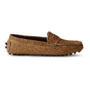 Suede Car Loafers