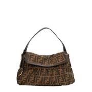 Pre-owned Canvas fendi-tasker