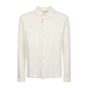 Klassisk hvid bomuldsskjorte