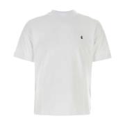 Klassisk Hvid Bomuld T-Shirt