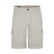 Beige Cargo Shorts