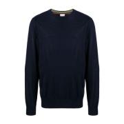 Midnight Blue Merino Wool Sweater