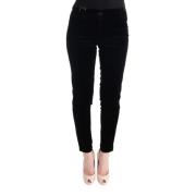 Elegant Sort Slim Fit Cropped Bukser