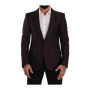 Luksus Bourgogne Shawl Revers Blazer