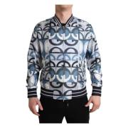 Silke Logo Print Bomber Jakke