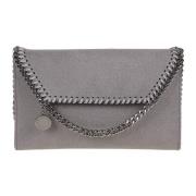 Grå Clutch Taske Falabella Stil