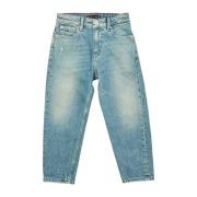 Blå Børn/Drenge 5-Lomme Jeans