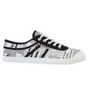 Canvas Sneakers News Paper Style