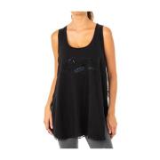 Stilfuld Tank Top med Broderi