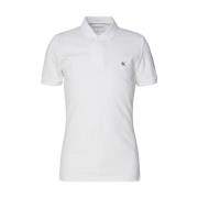 Broderet Badge Slim Polo