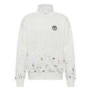 Stilfuld Sweat Jacket med Mit dem