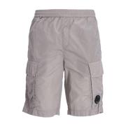 Nylon Cargo Shorts Chrome-R Style