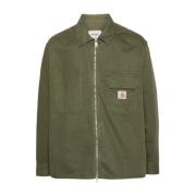 Herringbone Cotton Shirt Jacket