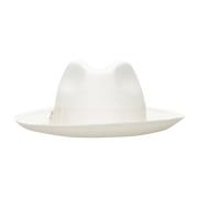 Strå Panama Hat med Bånd