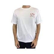 Hvid kortærmet T-shirt