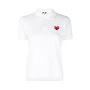 Rød Hjerte Logo Polo Shirt