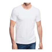 Basis T-shirt 2-pakke Single Jersey Elastisk