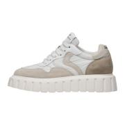 Suede and technical fabric sneakers GRENELLE SNEAK