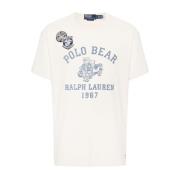 Beige T-shirts og Polos med Bear Print