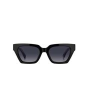 Cateye solbriller med grå gradient linser
