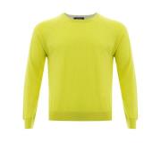 Bomuld/Cashmere Crewneck Sweater