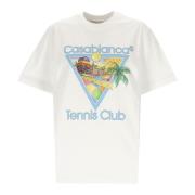 Afro Cubism Tennis Club T-shirt Hvid
