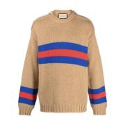 Brun Sweater AW23 Mohair Uld Blanding