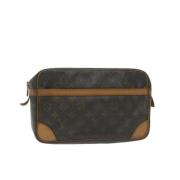 Pre-owned Canvas louis-vuitton-tasker