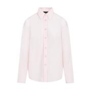 Pink Peony Cotton Shirt