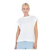 Rund Hals Modal Polyester Top