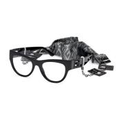 Modige Cat-Eye Solbriller med Kæde