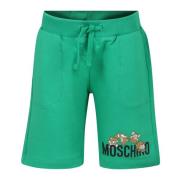 Grøn Teddy Bear Sporty Shorts