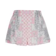 Sølv Barok Pink Shorts