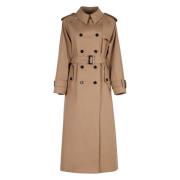 Klassisk Bomuld Trenchcoat