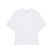 Klassisk Hvid T-shirt 100% Bomuld