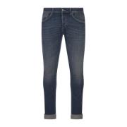 Blå Skinny Fit Jeans