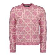 Cannage Jacquard Cashmere Sweater