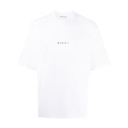 Logo Print Boxy Fit T-Shirt