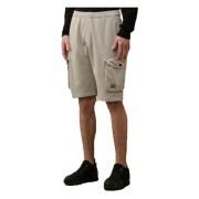 Cargo Bomuld Fleece Bermuda Shorts