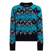 Og uld blok sweater