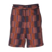 Ternet Orange Bomuldsshorts