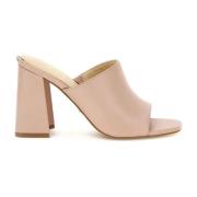 Beige Flade Sandaler Keila Mules