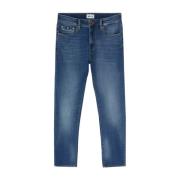 Blå Skinny Denim Jeans