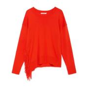 Forår Fringe Sweater