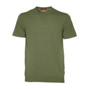 Grøn Bomuld Crepe T-shirts og Polos