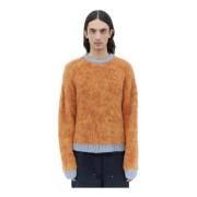 Marled Alpaca Crewneck Sweater