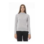 Metal Monogram Turtleneck Sweater