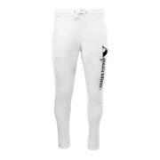 Sporty bomuldssweatpants med elastisk talje