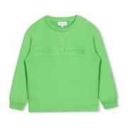 Grøn Logo Sweater Langærmet